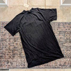 Gray t-shirt dress